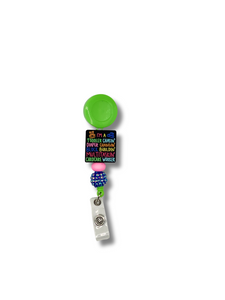 Childcare Worker Badge Reel