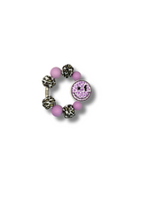 Load image into Gallery viewer, Smiley Leopard Cup Handle Charm
