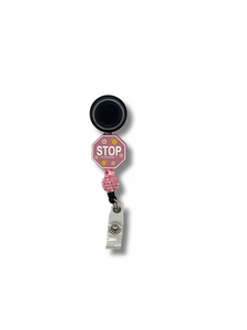 STOP Badge Reel